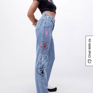 Message first - Playboy Jeans 23 24 25 26 NWT Y2K Cute 💕